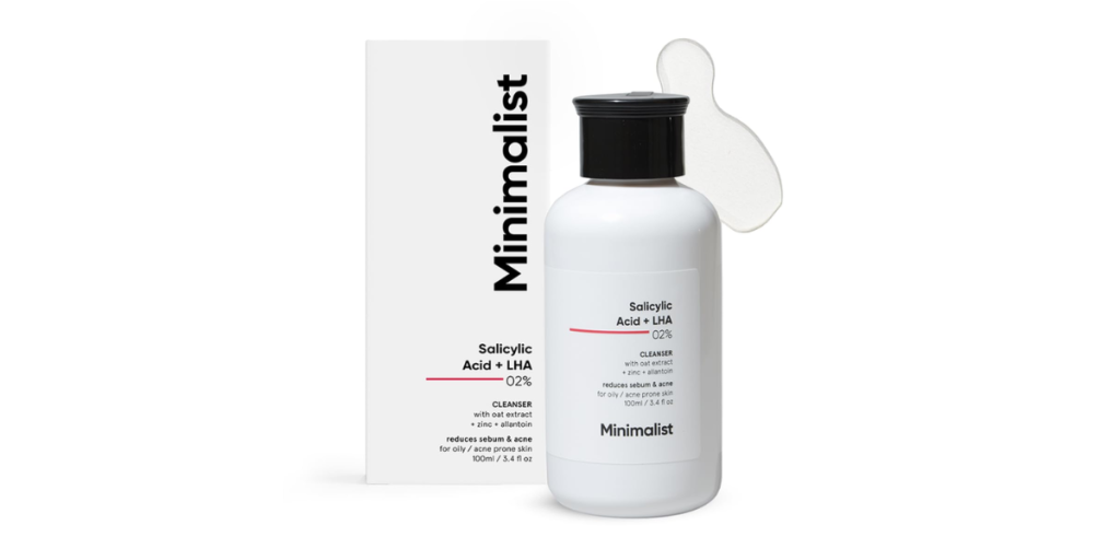 Minimalist 2 % Salicylic Acid + LHA Cleanser